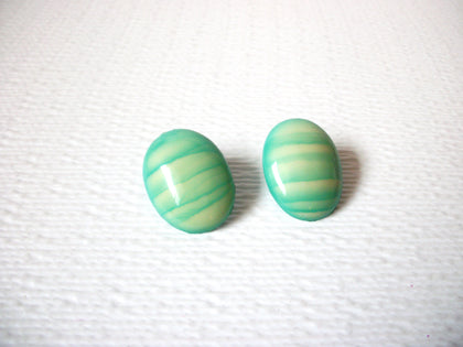 Retro 1970s Dome Earrings 120720