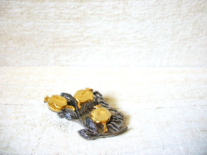 EYTON Stamped Two Tone Brooch 60220