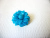 Vintage Blue Flower Brooch 40520