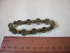 Vintage Gray Olive Glass Bracelet 40520