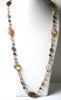 Vintage CHICO`s Stone Tigers Eye Necklace 120720