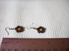 Vintage Shell Dangle Pearl Earrings 40520