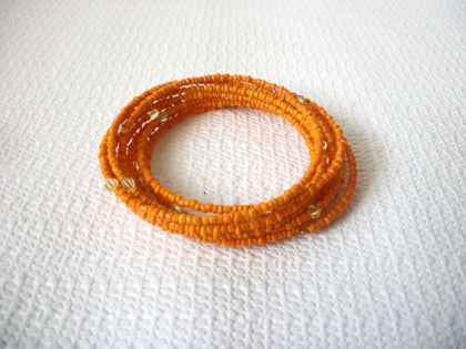 Vintage Glass Beads Bracelet 40620