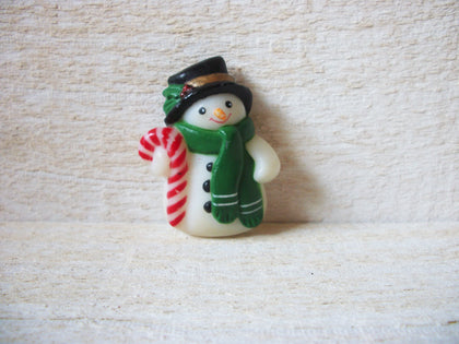 Vintage Fun World Snowman Brooch 60220