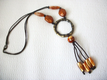 Bohemian Lucite Necklace 40620