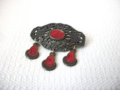 Vintage Scroll Work Brooch 40520