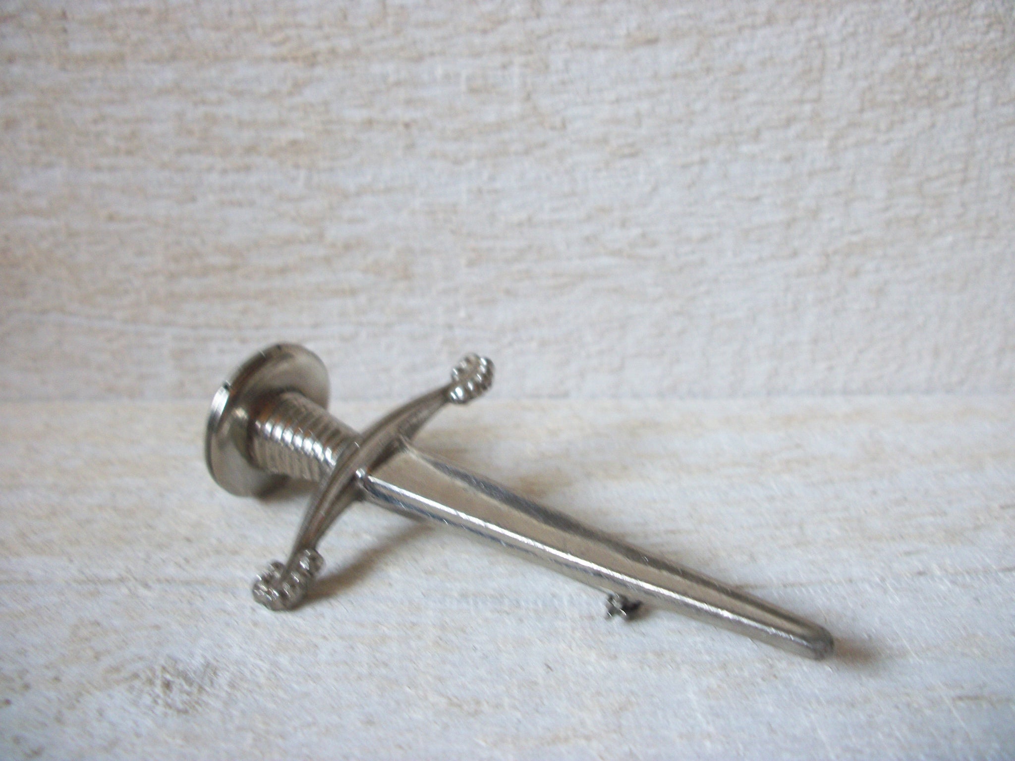 Vintage Poison Medieval Sword Brooch 60220