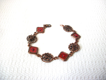Vintage Copper Toned 7 Inch Bracelet 40520