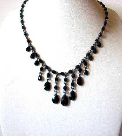 2028 Stamped Glass Victorian Inspired Necklace 40620