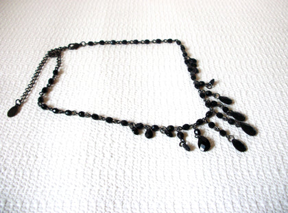 2028 Stamped Glass Victorian Inspired Necklace 40620