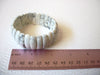 White Howlite Stone Wide Bracelet 120820