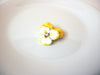 Vintage 1950s Pansy Flower Brooch Pin 120920