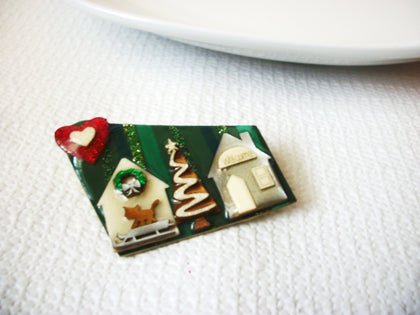 Lucinda Vintage Christmas House Pins 40720
