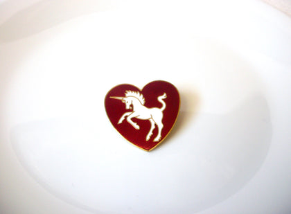 Vintage 1960s Cloisonne Unicorn Brooch Pin 120920