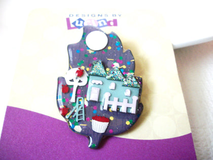 Designs By Lucinda, Maple Leaf House Pins 40720