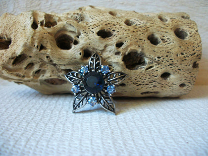 Vintage Snowflake Swarovski Rhinestones Brooch 60320