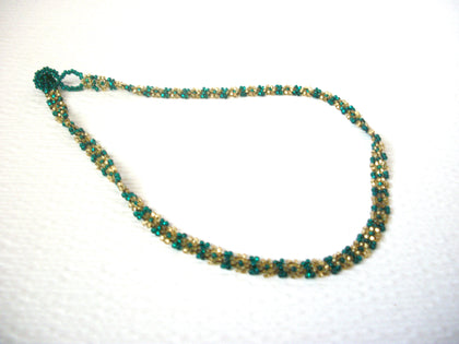 Vintage Native American Hand Made Shorter Choker Necklace 121420