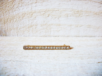 MONET Thin Rhinestones Bar Brooch 60320