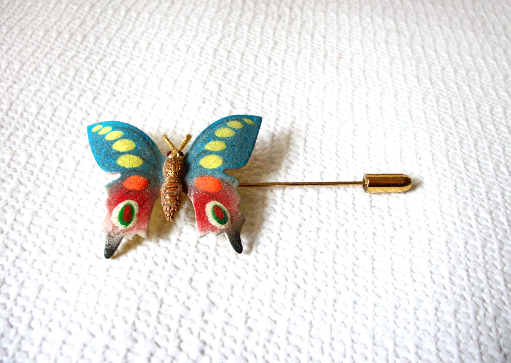 Vintage 1950s Butterfly Pin 40720