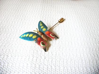 Vintage 1950s Butterfly Pin 40720