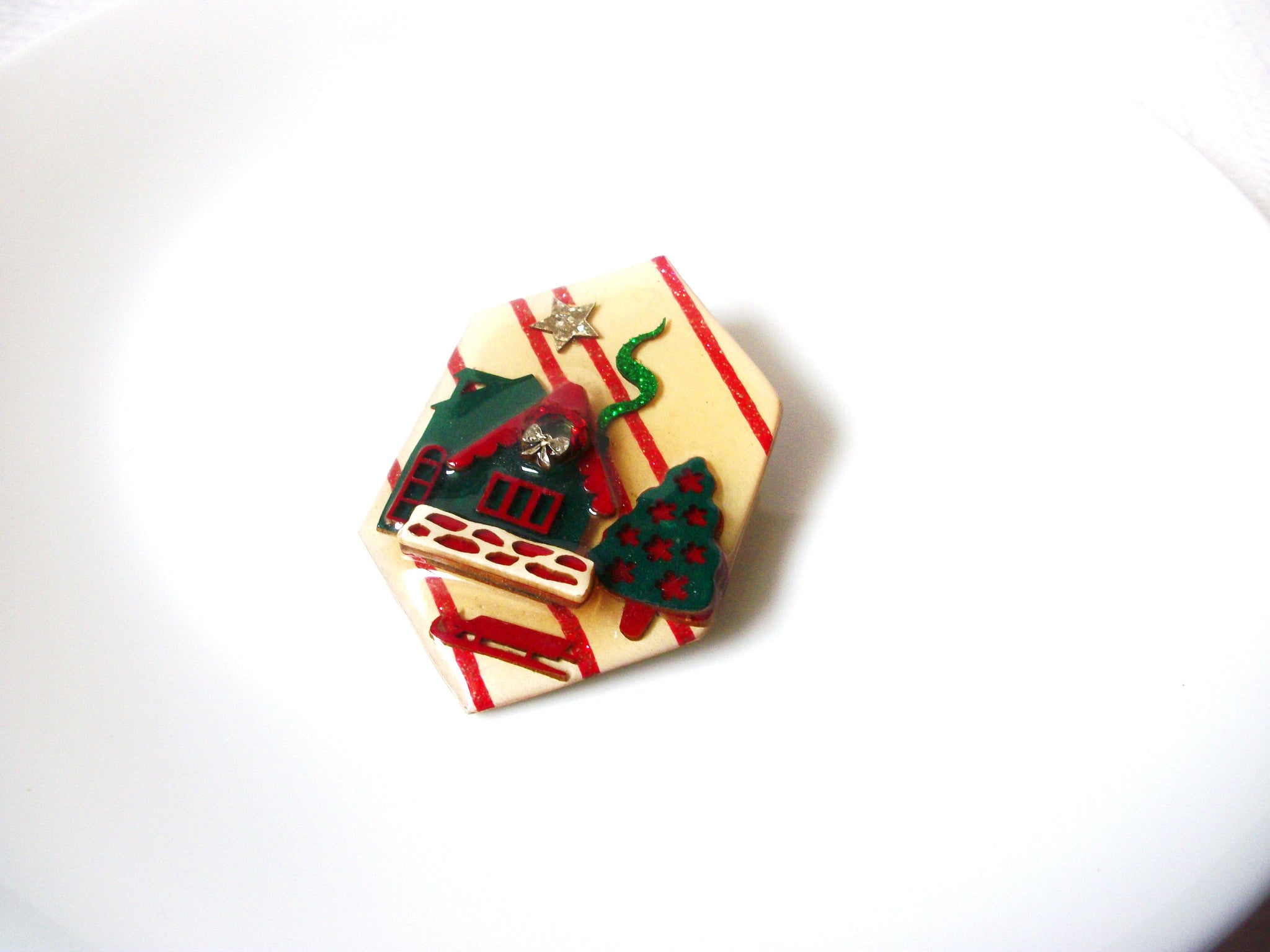 Vintage Lucinda Pins Christmas House Pins By Lucinda 121420