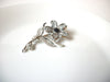 SARAH COV Silver Toned Flower Brooch Pin 121420