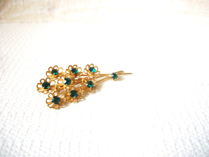 Vintage Emerald Brooch 60520