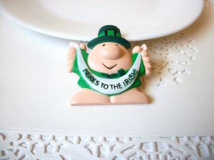 Vintage 1987 Stamped Irish Brooch Pin 121520