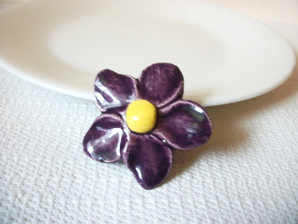 Vintage 1950s Porcelain Brooch 40820