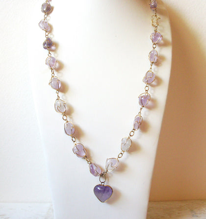 Amethyst Necklace 60620