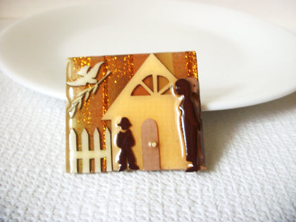 Designs By Lucinda Woman Pins Domestic Violence 40920