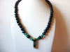 Vintage Turquoise Stone Chips Necklace 60720