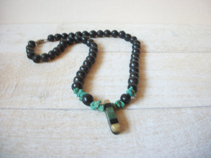 Vintage Turquoise Stone Chips Necklace 60720