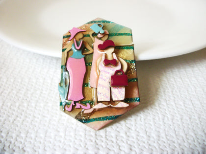 Designs By Lucinda, Love Spring Time Woman Pins 40920