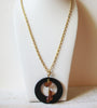 Retro Black Gold Necklace 60620