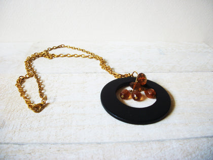 Retro Black Gold Necklace 60620