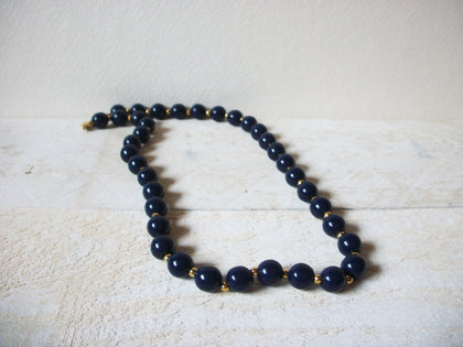 MONET Blue Gold Necklace 60820