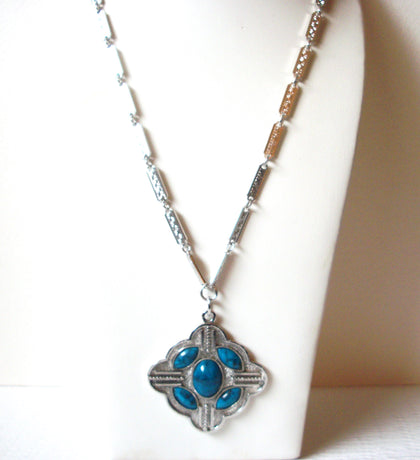 Vintage Whiting and Davis Southwestern Theme Necklace 121220