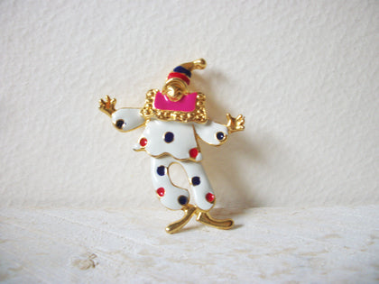 Retro Clown Brooch 60820