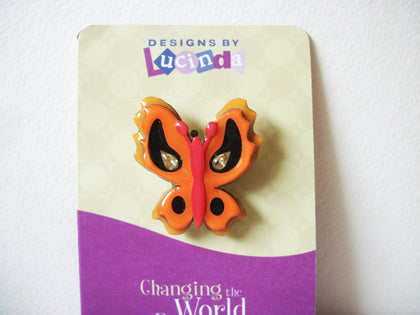 Designs By Lucinda, Rare Butterfly Lucinda Pins 60820