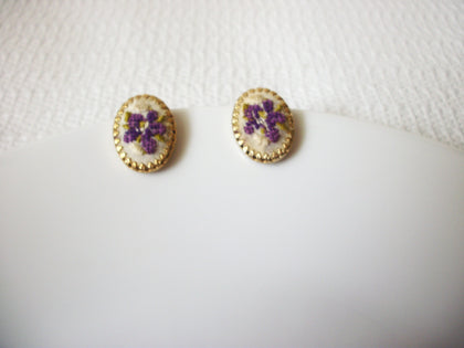 Vintage Floral Earrings 41020