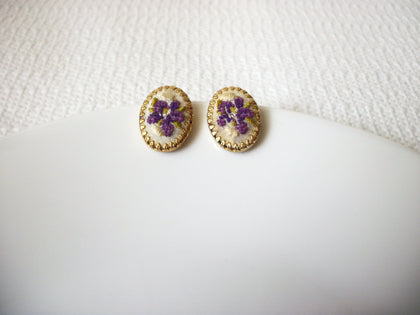 Vintage Floral Earrings 41020