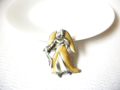 Vintage 1950s Angel Brooch Pin 121620