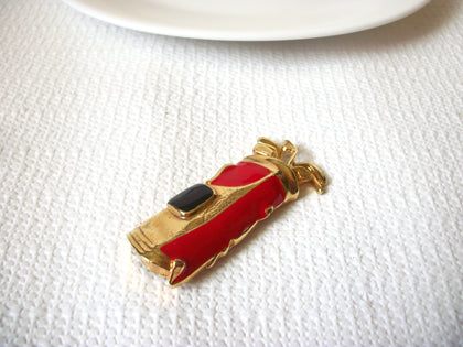 Vintage Sport Themed Golf Brooch 41120