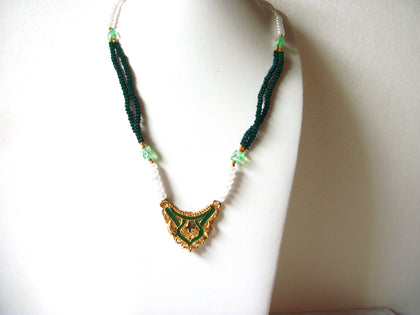 Retro Green Necklace 60720