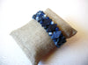 Hand Made Blue Sodalite Semi Precious Stone Bracelet 121720