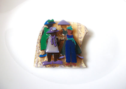 Vintage Lucinda Woman Pins Chic Ladies Woman Pins By Lucinda 121720