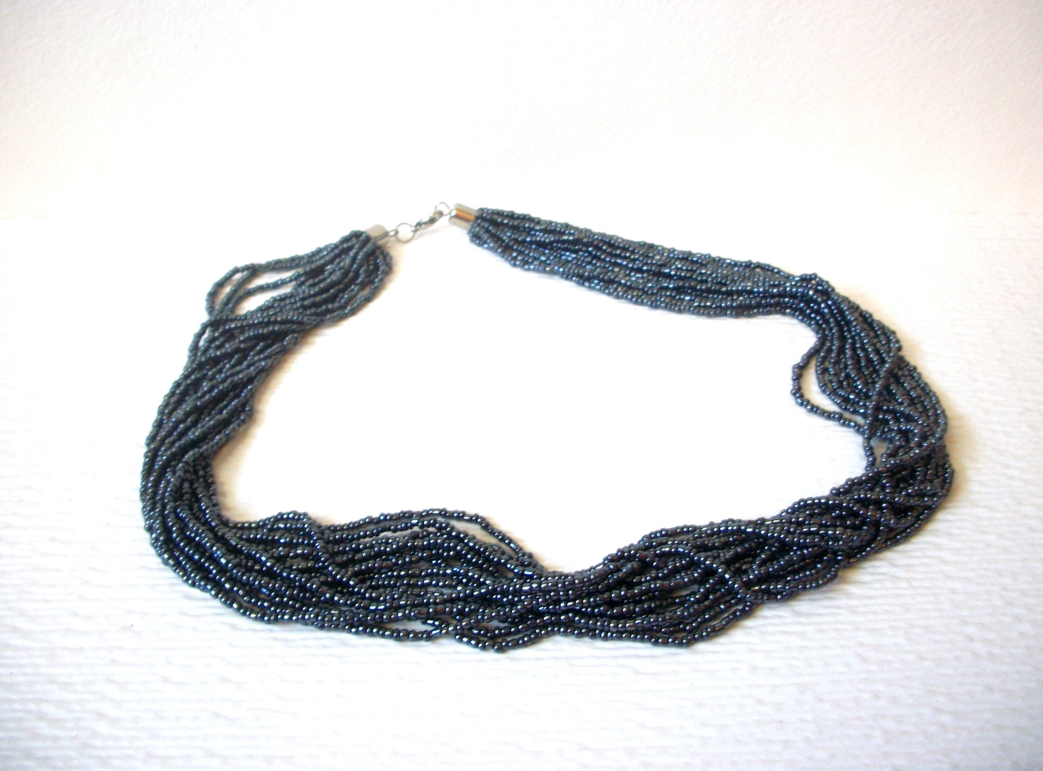 Multi Strand Glass Beads Necklace 121720