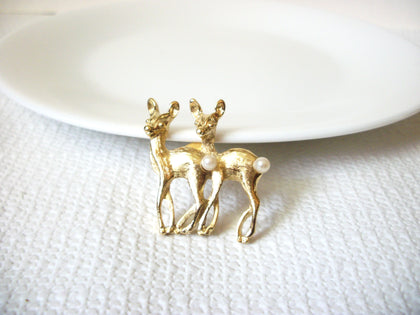Vintage Deer Cotton Tail Stick Pin 41120