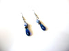 Blue Glass Earrings 121720